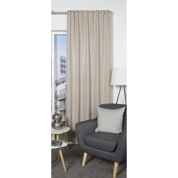 Fertiggardine Oxford - Polyester - Beige - 135 x 175 cm