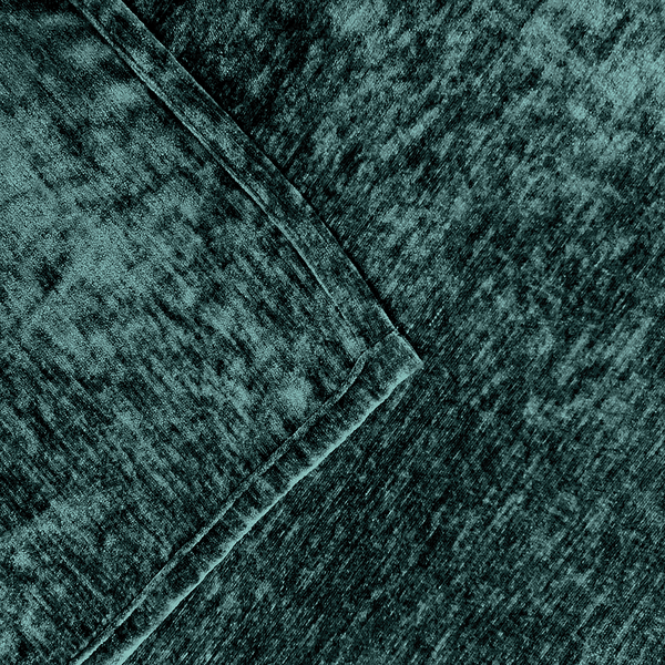 Fertiggardine Wolly - Polyester - Grün - 135 x 145 cm