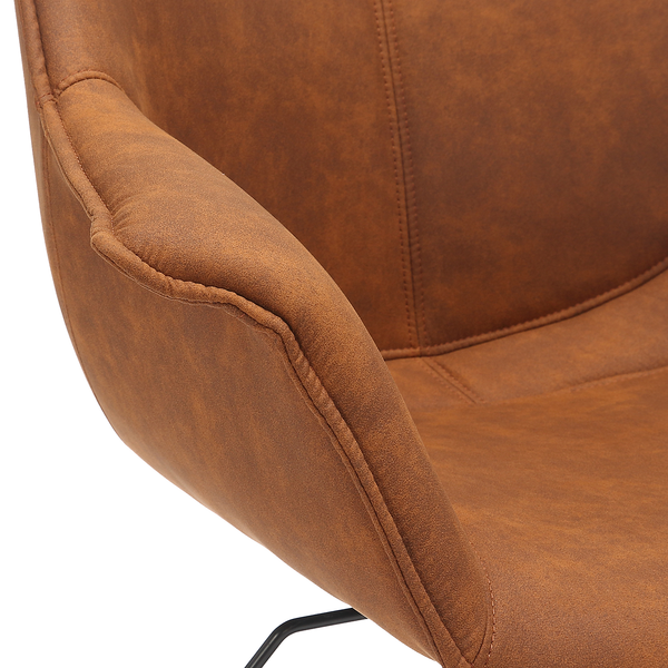 Bürostuhl Nurmes - Vintage Cognac