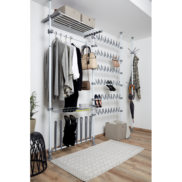 Garderobenhaken Herkules (2er-Set) - Grau