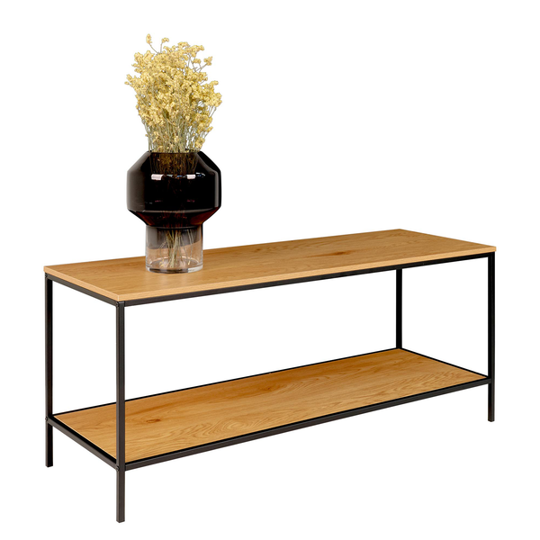 TV-Rack Arette - Eiche Dekor / Schwarz