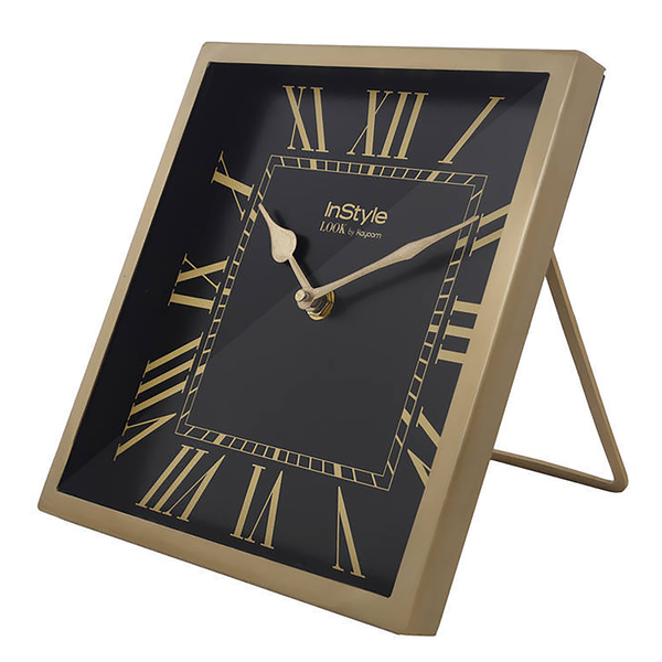 Tischuhr Era 200 - Eisen - Gold