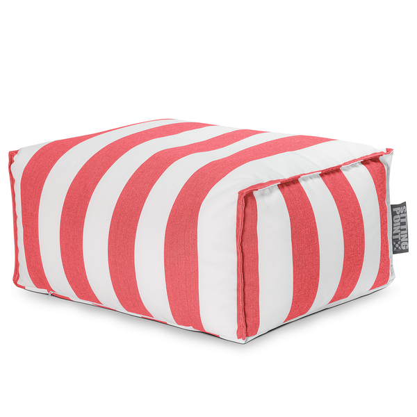 Sitzsack Roll Santorin - Polypropylen - Rot