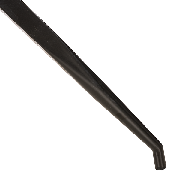 Armlehnenstuhl Verlon - Kunstleder / Eisen - Braun / Schwarz
