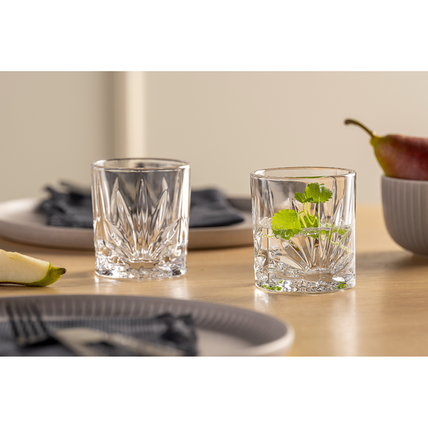 Trinkglas Capri (4er-Set) - Kristallglas - Durchscheinend - Fassungsvermögen: 0.15 L