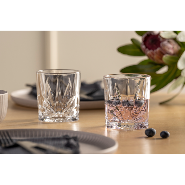 Trinkglas Capri (4er-Set) - Kristallglas - Durchscheinend - Fassungsvermögen: 0.25 L