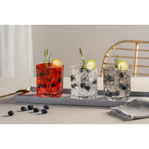 Trinkglas Capri (4er-Set) - Kristallglas - Durchscheinend - Fassungsvermögen: 0.25 L