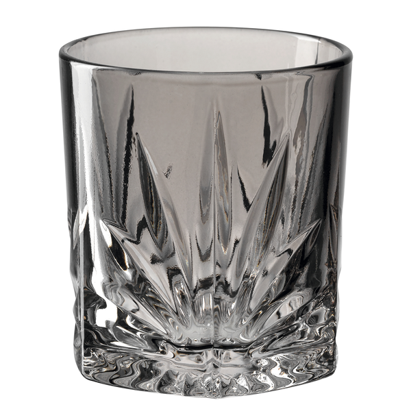 Trinkglas Capri (4er-Set) - Kristallglas - Grau - Fassungsvermögen: 0.15 L