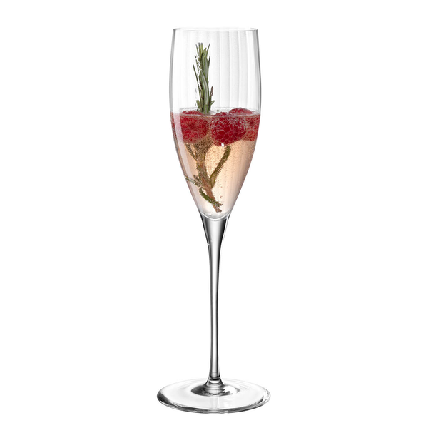 Sektglas Poesia (6er-Set) - Kristallglas - Durchscheinend