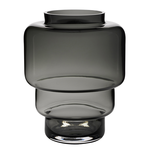 Vase Akka I - Keramik - Grau