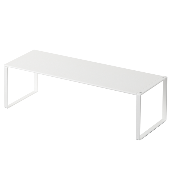 Schuhregal Frame II - Metall - Weiß