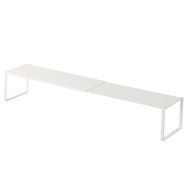 Schuhregal Frame II - Metall - Weiß