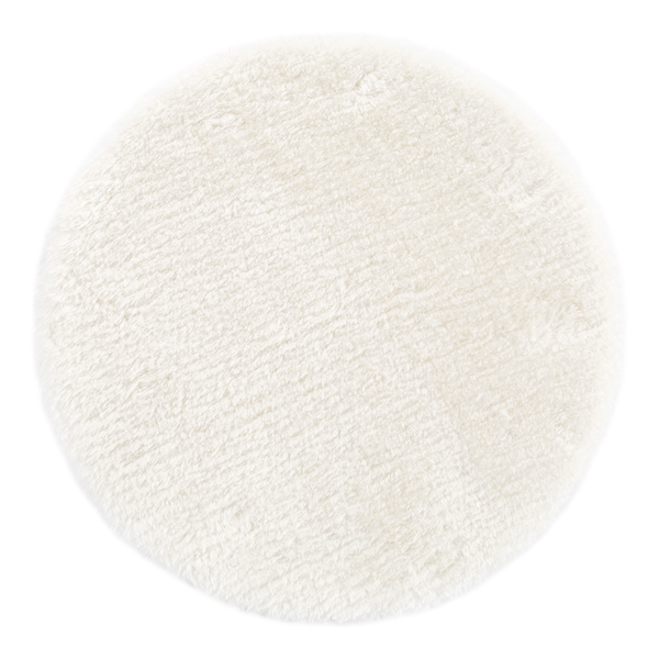 Sitzkissen Lambskin - Polyester - Weiß