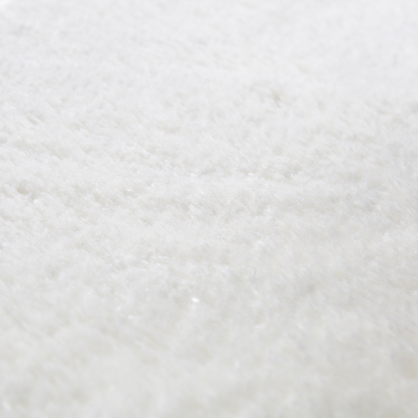 Sitzkissen Lambskin - Polyester - Weiß