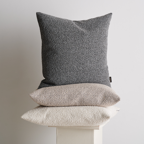 Kissenbezug Tony II - Polyester - Grau