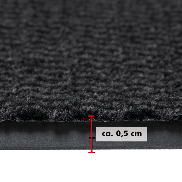 Fußmatte Easy - Polypropylen - Anthrazit - 60 x 80 cm