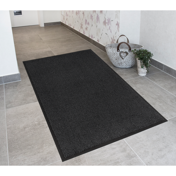 Fußmatte Easy - Polypropylen - Anthrazit - 90 x 150 cm