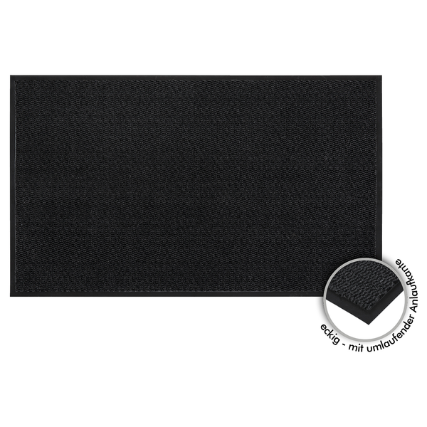 Fußmatte Easy - Polypropylen - Anthrazit - 90 x 150 cm