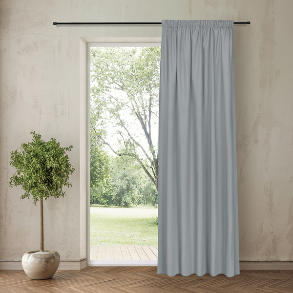 Baumwollschal Ariane - Baumwolle - Grau