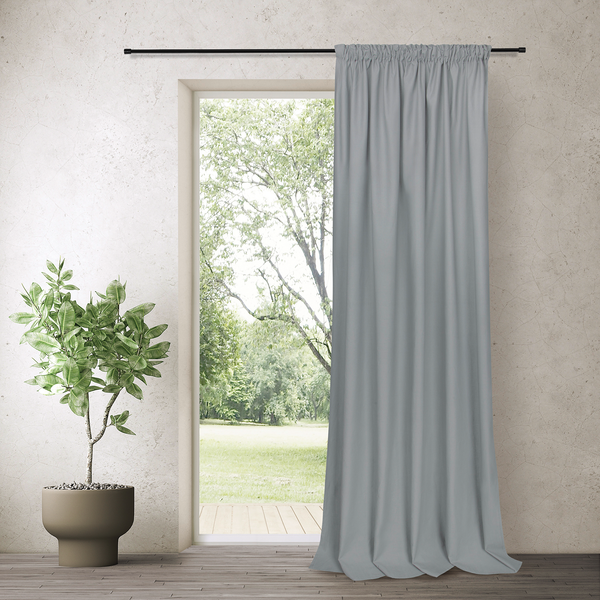 Baumwollschal Ariane - Baumwolle - Grau