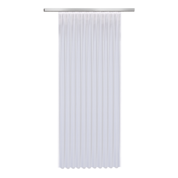 Fertigstore Gabina - Polyester - Weiß - 450 x 245 cm