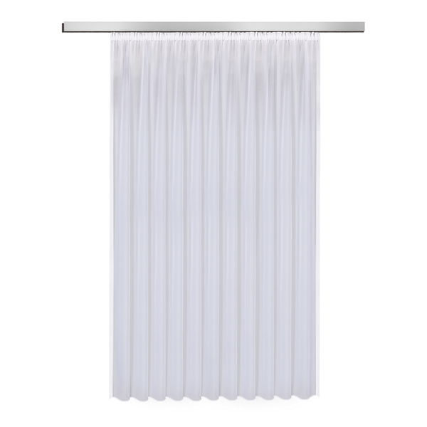 Fertigstore Gabina - Polyester - Weiß - 450 x 180 cm