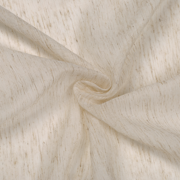 Fertiggardine Felipa - Polyester / Leinen - Beige