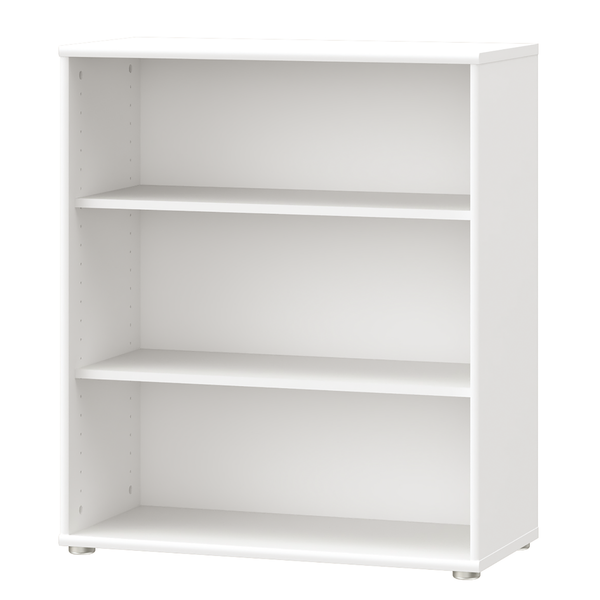 Büroregal Wisla - Weiß - 74 x 86 cm