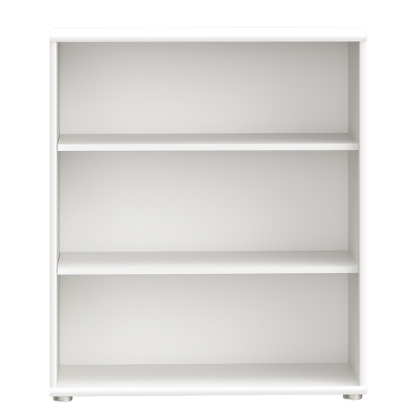 Büroregal Wisla - Weiß - 74 x 86 cm