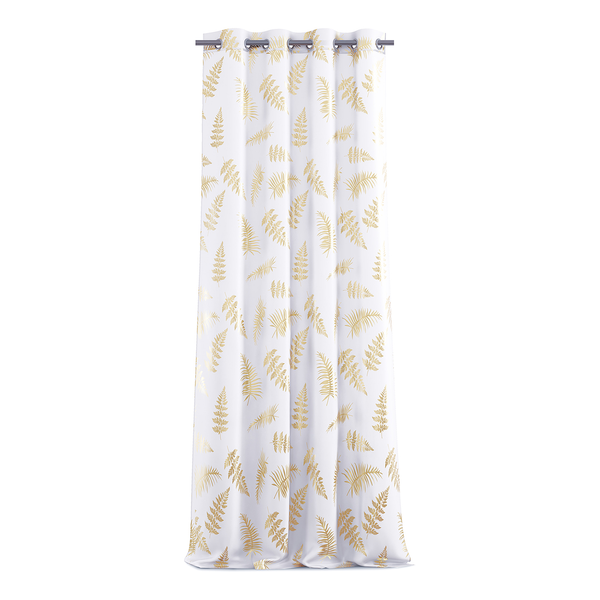 Ösenschal Meaves - Polyester - Gold - 140 x 270 cm