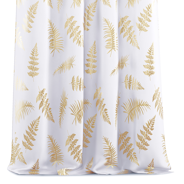 Ösenschal Meaves - Polyester - Gold - 140 x 270 cm