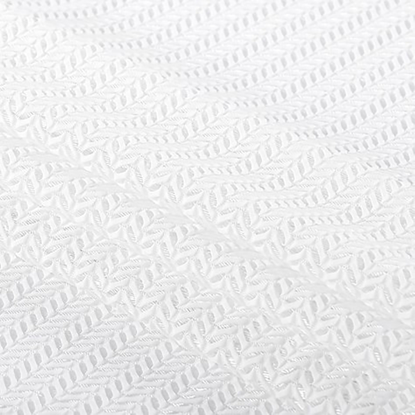 Ösenschal Lova - Polyester - Weiß