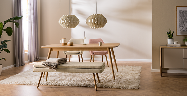 Sitzbank NICHOLAS - Webstoff Stefka: Beige