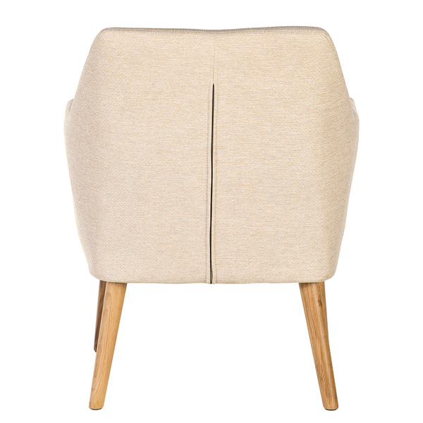 Loungesessel NICHOLAS - Webstoff Stefka: Beige