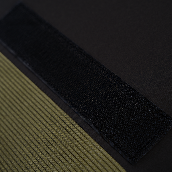 Armlehnenstuhl NICHOLAS - Cordstoff Winka: Olivegrün - Einzelstuhl