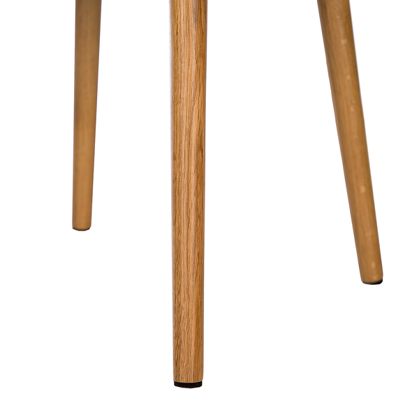 Armlehnenstuhl NICHOLAS - Cordstoff Winka: Olivegrün - Einzelstuhl