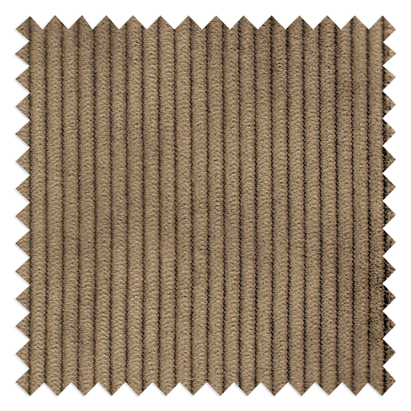 Armlehnenstuhl NICHOLAS - Cordstoff Winka: Beige - 1er Set