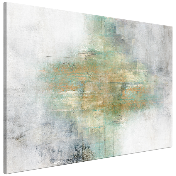 Wandbild Explosive Mixture - Leinwand - Grau - 120 x 80 cm