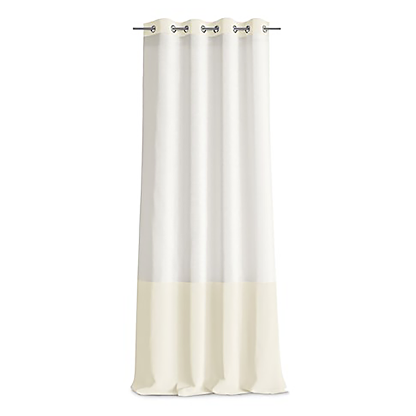 Ösenschal Ivette - Polyester - Creme - 140 x 250 cm