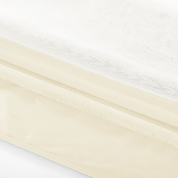 Ösenschal Ivette - Polyester - Creme - 140 x 250 cm