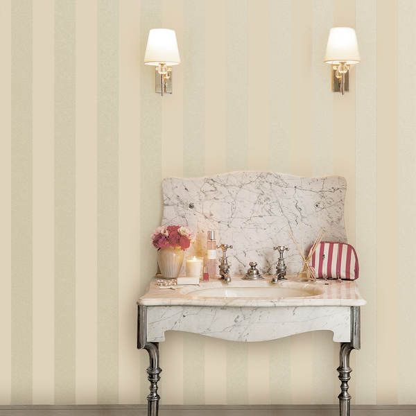 Vliestapete Lille - Vlies - Beige