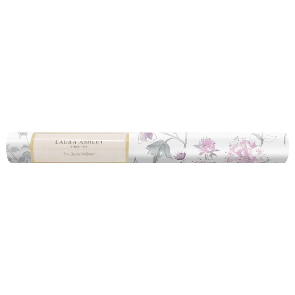 Vliestapete Wild Meadow - Vlies - Pink