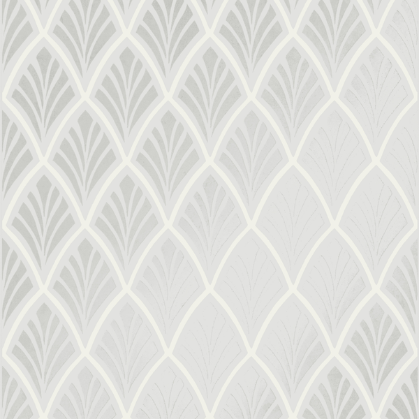 Vliestapete Florin - Vlies - Silber