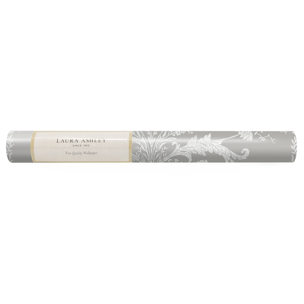 Vliestapete Josette - Vlies - Grau