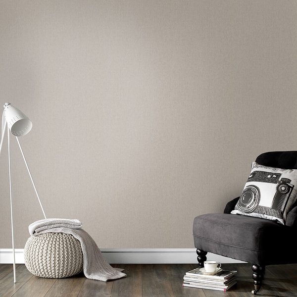 Vliestapete Calico - Vlies - Beige