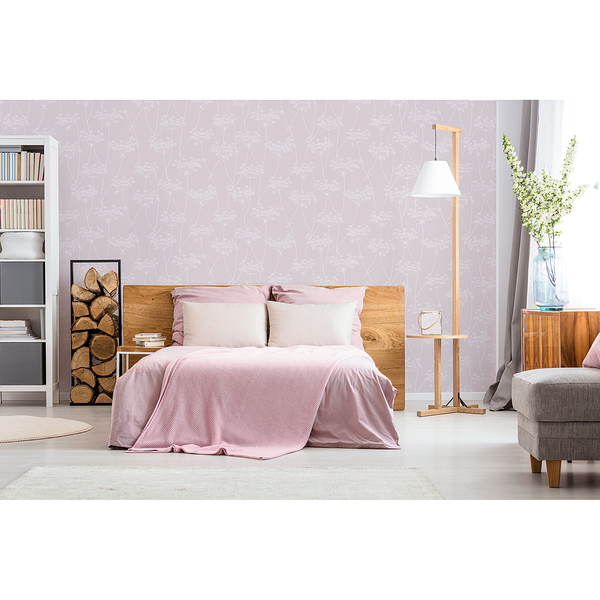 Vliestapete Aura - Vlies - Pink