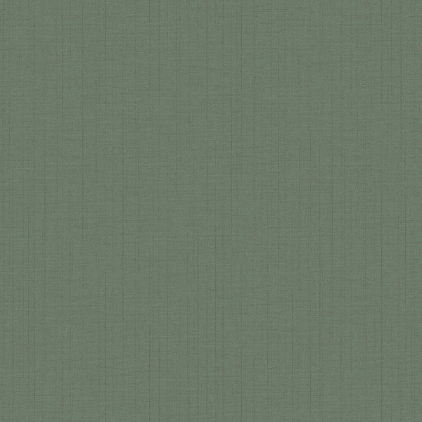 Vliestapete Textil - Vlies - Dunkelgrün