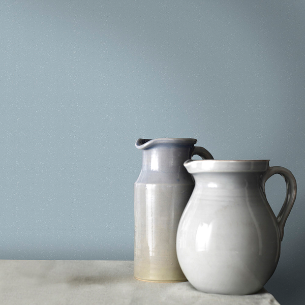 Vliestapete Glitzer - Vlies - Blau