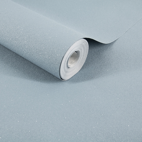 Vliestapete Glitzer - Vlies - Blau