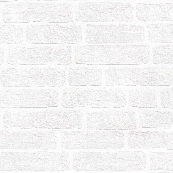 Vliestapete Steine - Vlies - Weiß